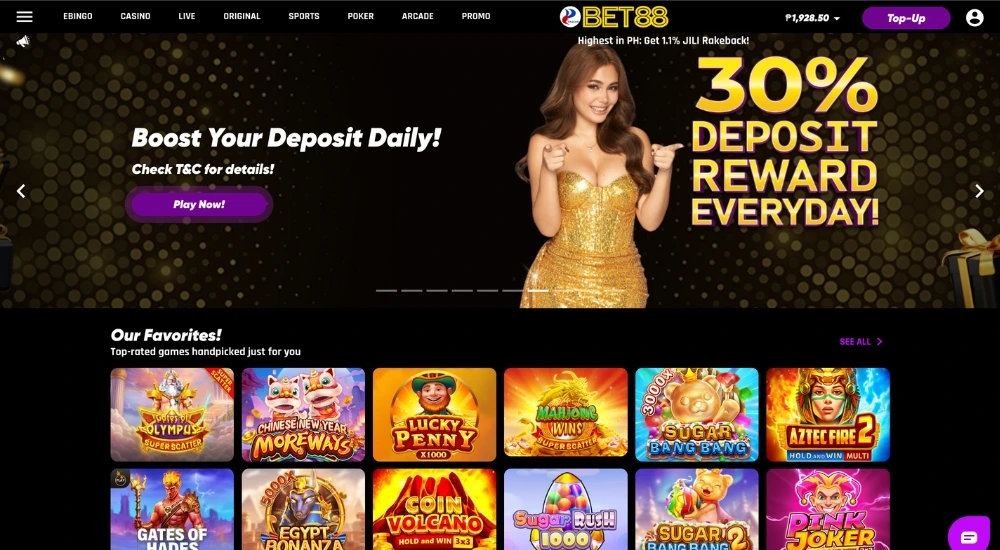 Bet88 Corporate and Brand Portal