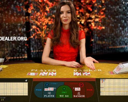 Live Baccarat Real-Time Card Game