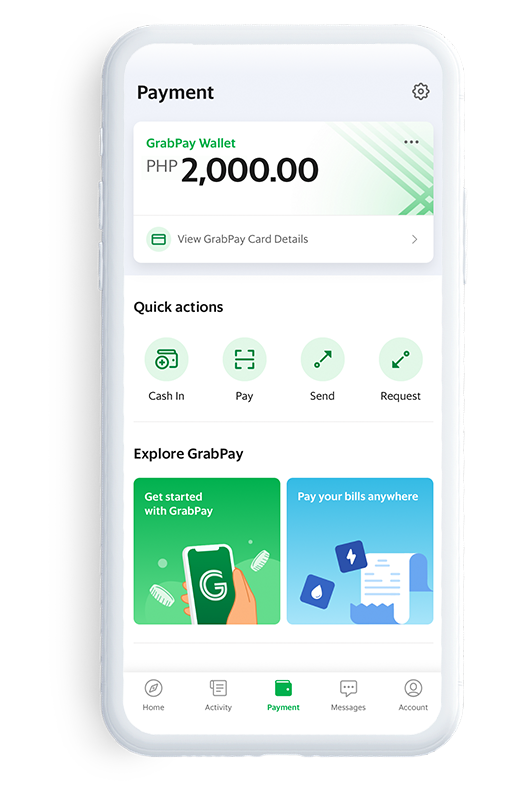 GrabPay Express Cash-In Channel