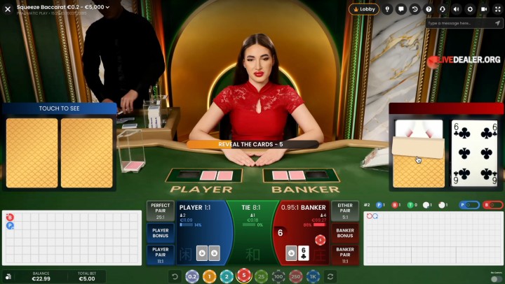 Baccarat Squeeze Real-Time Ritual