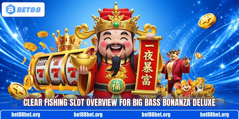 Clear fishing slot overview for Big Bass Bonanza Deluxe