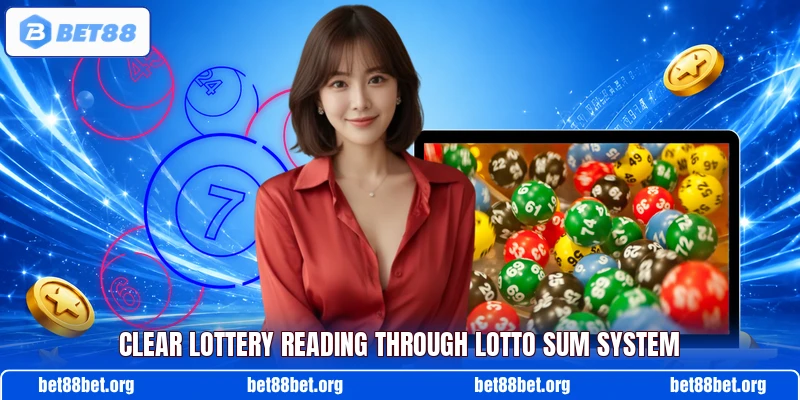 Clear lottery reading through Lotto Sum System