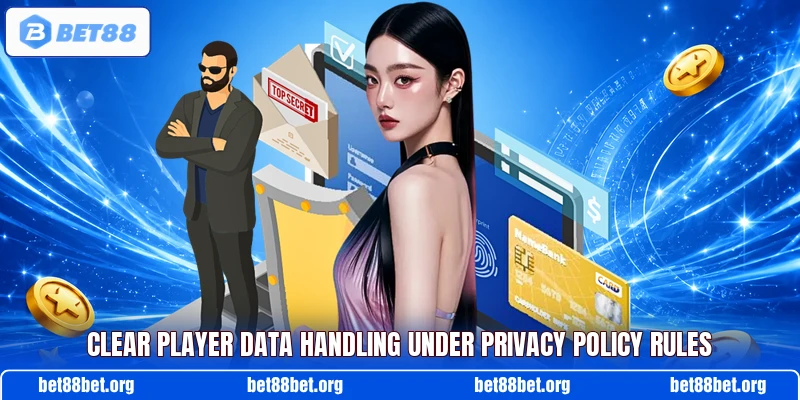 Clear player data handling under privacy policy rules