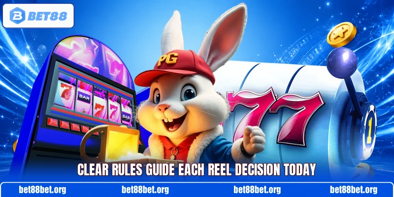 Clear rules guide each reel decision today