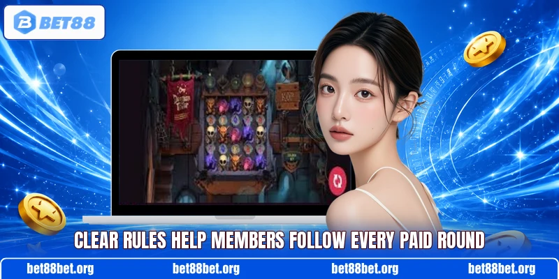 Clear rules help members follow every paid round