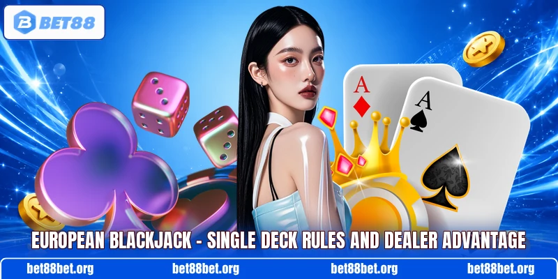 European Blackjack – Single Deck Rules And Dealer Advantage