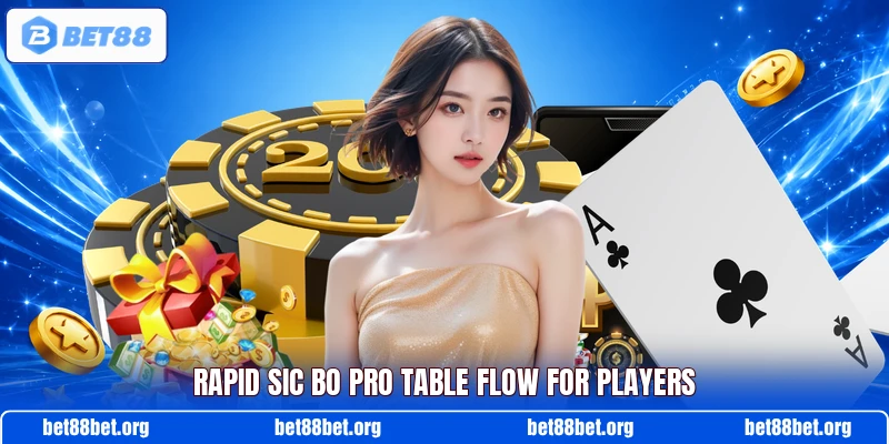 Rapid Sic Bo Pro table flow for players