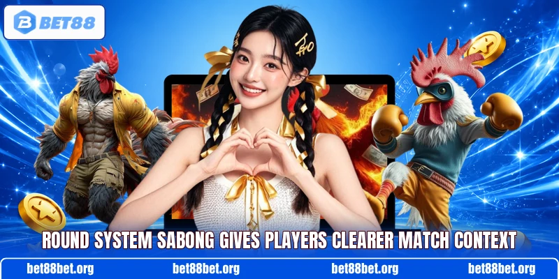 Round system sabong gives players clearer match context