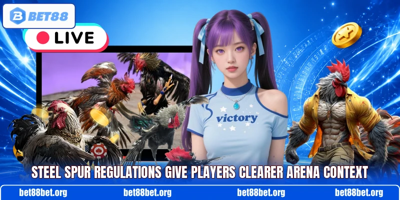Steel spur regulations give players clearer arena context