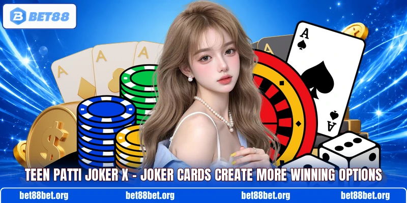 Teen Patti Joker X – Joker Cards Create More Winning Options