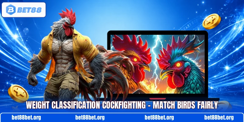 Weight Classification Cockfighting – Match Birds Fairly